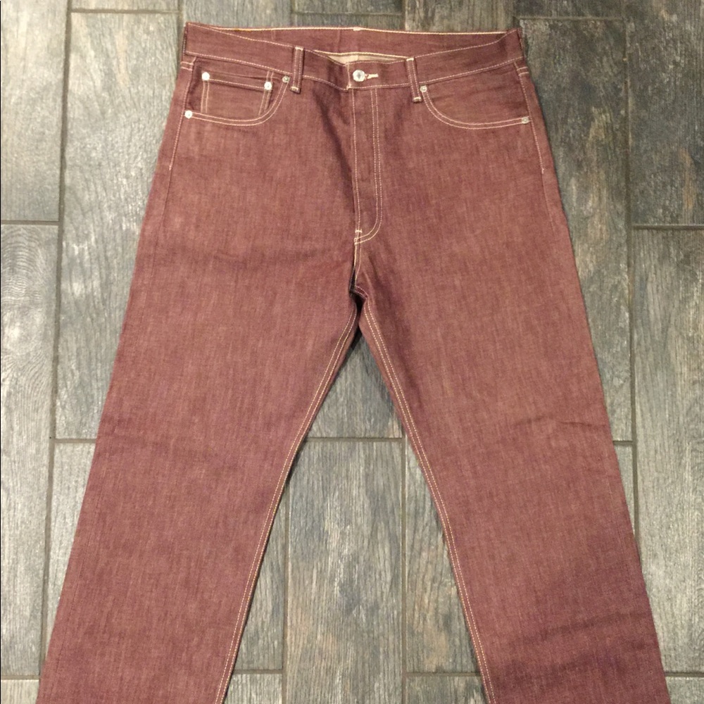 Maroon 501 Shrink to Fit Levi’s